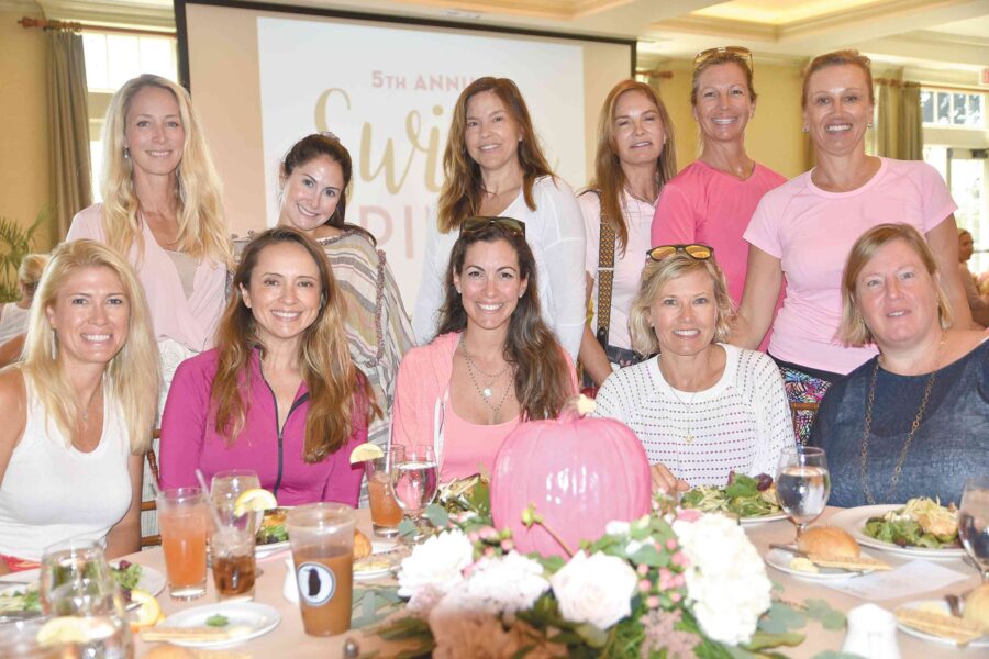10/03/19, LEON HESS CANCER CENTER COUNCIL HELD SWING PINK: A SPORTS AND LUNCHEON CHARITY EVENT, Navesink Country Club, Middletown, NJ, Rebecca Donnington, Ilda Wood, Gail Van Winkle, Francois Lucarelli