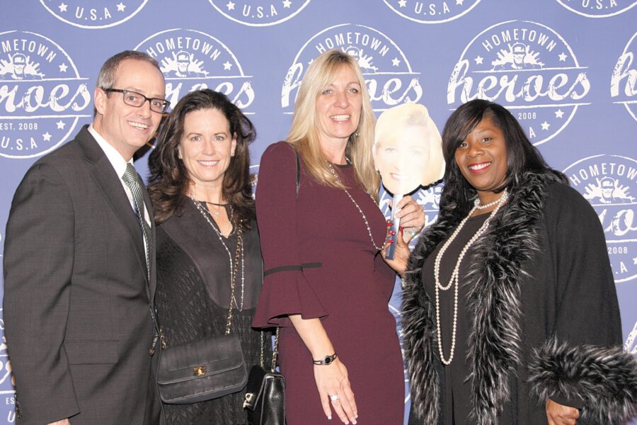 title="02/14/19, Hometown Heroes 10th Anniversary Gala And Awards Show, Brookdale Community College Performing Arts Center, Lincroft, NJ, Bob McCaig, Grace Hanlon, Anne Davis, Keysha Berry"
