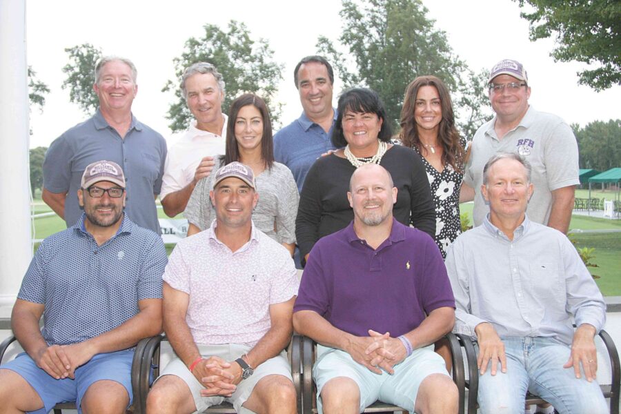 08/22/19, RFH TOUCHDOWN CLUB’S ANNUAL KEN SWAIN BULLDAWG COCKTAIL PARTY, Rumson Country Club, Rumson, NJ, Mike Ingrassia, Jim Reid, Jim Shaud, Peter Ardolino, John Joyce, Mike Bruno, Stacey Afflitto-Wain, Ken Rainey, Marianne Velcamp, Jolie Schwartz, Bob Gasperini