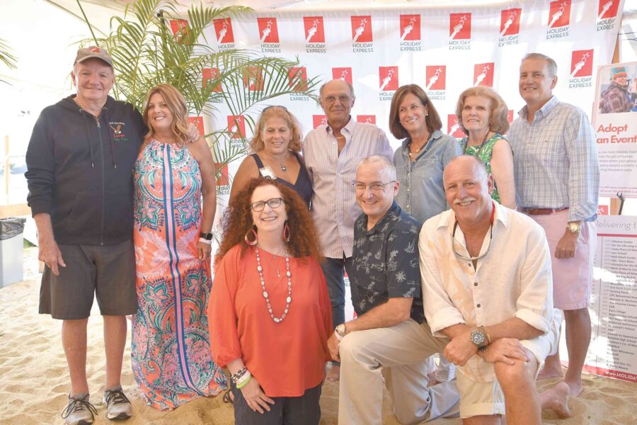 09/26/19, HOLIDAY EXPRESS 2019 SUNSET BENEFIT CLAMBAKE, McLoone’s Pier House, Long Branch, NJ, Tim McLoone, Pat Wotton, Jane Denny, Phil Perricone, Beth McLoone, Maureen Staub, Rich Spengler, Amy Broza, John Maglione, Terel Cooperhouse