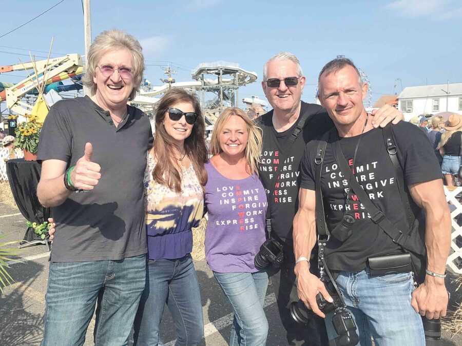 10/10/19, ROCK THE FARM FESTIVAL RAISED FUNDS AND AWARENESS FOR CFC LOUD’ N CLEAR FOUNDATION, Grant Avenue lot, Seaside Heights, NJ, Lee Scott Howard, Laura Cannavo, Lynn Regan, Lee Silverstone, Jimmy Cavallo