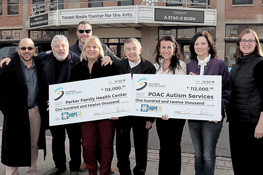 01/24/19, Hope Concert 10: The Final Hope Concert Will Benefit Parker Family Health Center And POAC Autism Services, Count Basie Center for the Arts, Red Bank, NJ, Adam Phillipson, Bobby Bandiera, Izzy Sackowitz, Gina Petillo, John Horl, Simone Tellini, Janine Sacewitz, Maria Sorenson