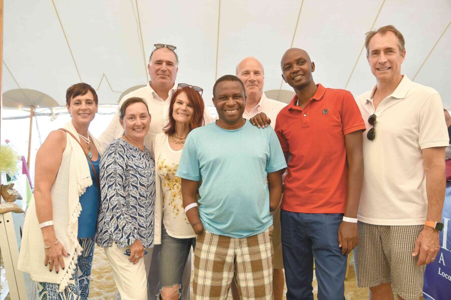 09/26/19, HOLIDAY EXPRESS 2019 SUNSET BENEFIT CLAMBAKE, McLoone’s Pier House, Long Branch, NJ, Holly Flego, Joyce DeJohn, Ed Flego, Robin Klein, Frederick Ndabaramiye, Mike DeJohn, Zacharie Dusingizimana, John Klein