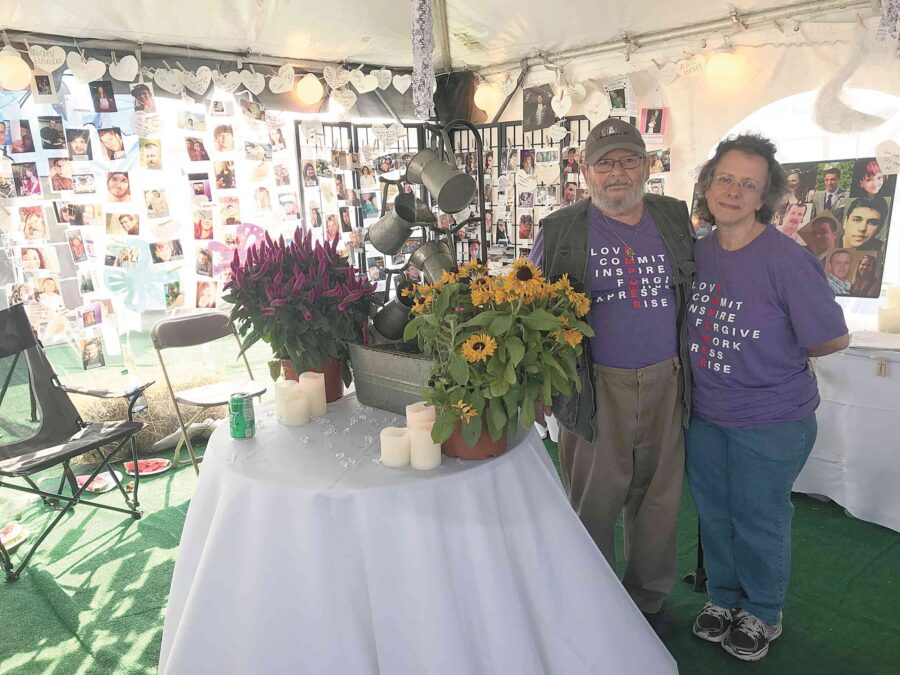 10/10/19, ROCK THE FARM FESTIVAL RAISED FUNDS AND AWARENESS FOR CFC LOUD’ N CLEAR FOUNDATION, Grant Avenue lot, Seaside Heights, NJ, Claude Thouret, Marianne Thouret