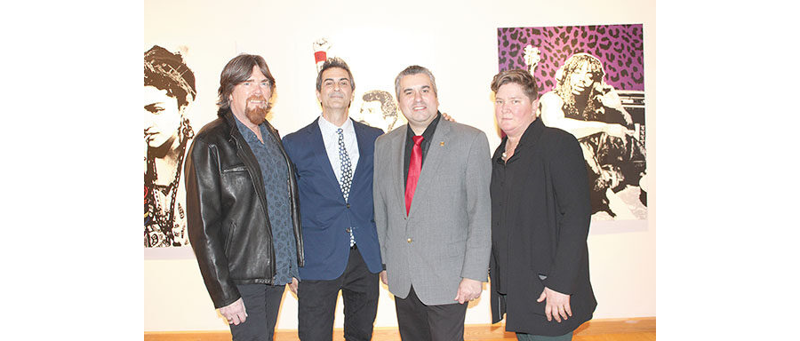 12/12/19, ROCKIT LIVE FOUNDATION AND BROOKDALE COMMUNITY COLLEGE CELEBRATED NEW PARTNERSHIP, Brookdale, Center for Visual Arts Gallery, Lincroft, NJ, Rich Robinson, Bruce Gallipani, Dr. David Stout, Donna Kessinger