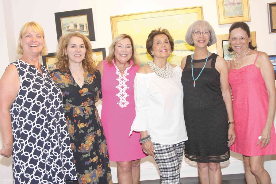 08/08/19, 11TH ANNUAL FILM ONE FEST LAUNCH PARTY, Atlantic Highlands Arts Council Gallery, Atlantic Highlands, NJ, Corinna Thuss, Stephanie Ladiana, Mary Lynne Hughes, Dido Krikorian, Mayor Rhonda LeGrice, Carmen Craner