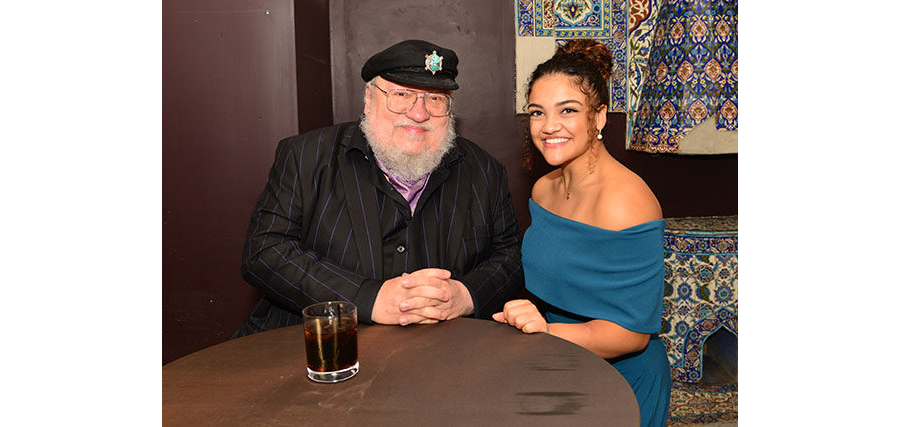 11/28/19, NJ HALL OF FAME, The Paramount Theatre & Convention Hall, Asbury Park, NJ, George R.R. Martin, Laurie Hernandez