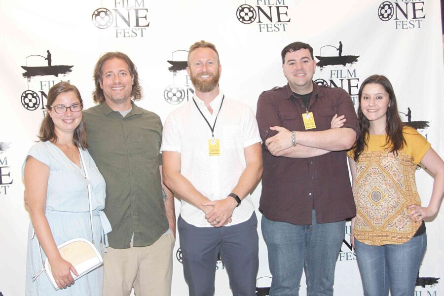 08/08/19, 11TH ANNUAL FILM ONE FEST LAUNCH PARTY, Atlantic Highlands Arts Council Gallery, Atlantic Highlands, NJ, Meghan Salowe, David Salowe, Chandler Clarke, Ryan Cervasio, Feyza Cakici
