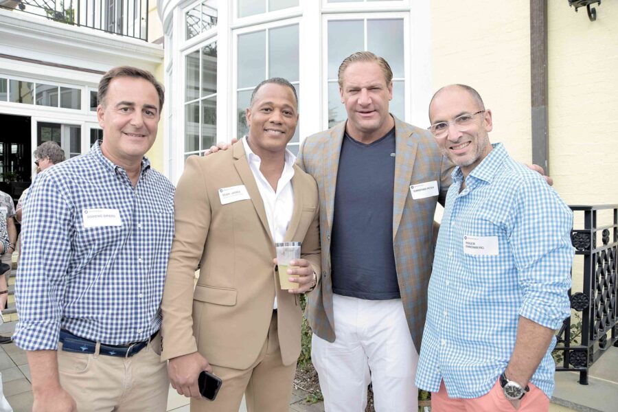 10/03/19, ATHLETE ALLY HELD COCKTAIL RECEPTION AT HOLLY HOUSE, NJ, Domenic DiPiero, Sean James, Christian Peter, Roger Ehrenberg