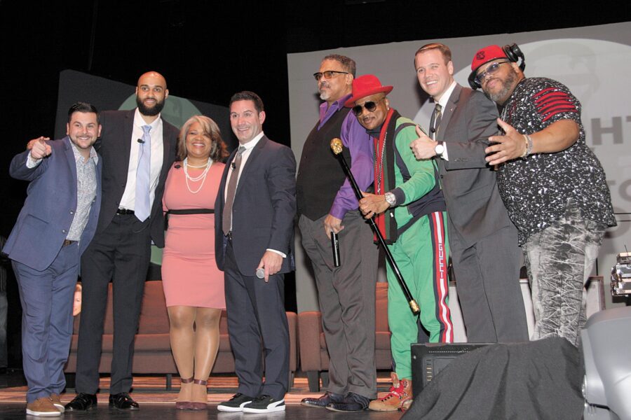 02/14/19, Hometown Heroes 10th Anniversary Gala And Awards Show, Brookdale Community College Performing Arts Center, Lincroft, NJ, Adam Hirschhorn, Michael Schwartz, The Sugar Hill Gang