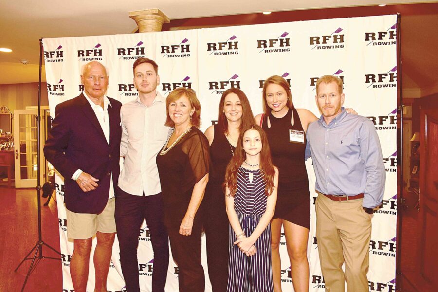 10/17/19, RFH ROWING COMMUNITY HELD COACH’S RECEPTION FUNDRAISER, NJ, Dan Edwards, Brandon Edwards, Linda Edwards, Marina Edwards, Kayla Edwards, Kate Edwards, Dan Edwards Jr.