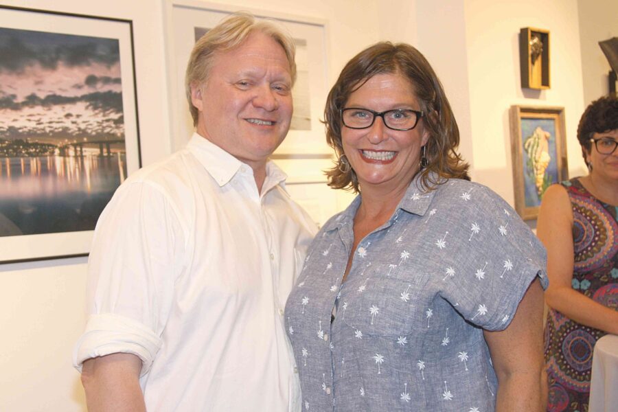 08/08/19, 11TH ANNUAL FILM ONE FEST LAUNCH PARTY, Atlantic Highlands Arts Council Gallery, Atlantic Highlands, NJ, John Warden, Janet Peterson