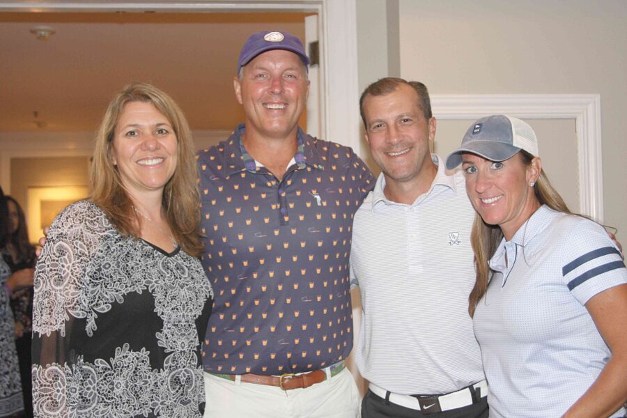 08/22/19, RFH TOUCHDOWN CLUB’S ANNUAL KEN SWAIN BULLDAWG COCKTAIL PARTY, Rumson Country Club, Rumson, NJ, Julie Smith, Dr. Chuck Jones, Rob Sypek, Kim Swain