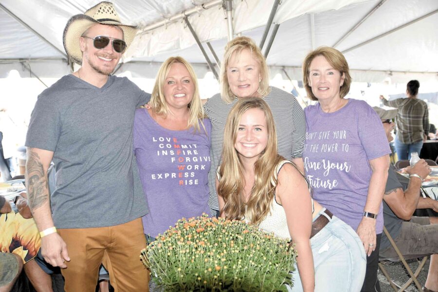 10/10/19, ROCK THE FARM FESTIVAL RAISED FUNDS AND AWARENESS FOR CFC LOUD’ N CLEAR FOUNDATION, Grant Avenue lot, Seaside Heights, NJ, Alphonse Telymonde, Lynn Regan, Sandra Craig, Emily Regan, Sue Dominguez