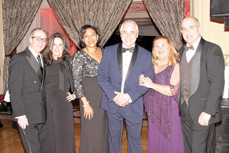 01/03/19, Monmouth University Holiday Ball Raised Funds For Scholarships, Wilson Hall, Monmouth University, West Long Branch, NJ, Bob McCaig, Grace Hanlon, Michelle Toto, Wallace Toto, Teri Zimmerman, Ross Zimmerman