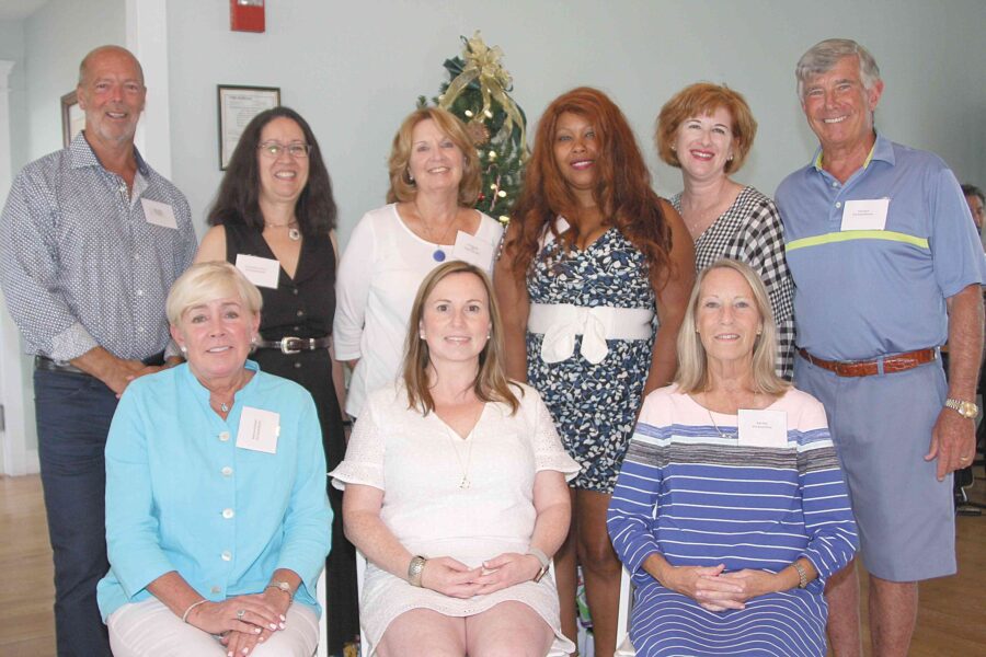 08/08/19, SLEIGH BELLS IN THE SAND RAISED FUNDS FOR FAMILY AND CHILDREN’S SERVICE, Monmouth Beach Bath and Tennis Club, NJ, Madonna Robinson, Colleen Verriest, Debbie Zilai, Eric Yaeger, Lisa Broderick-Carrick, Pat Keating, Timika Muhammad, Tiffany Senft, Paul Stach