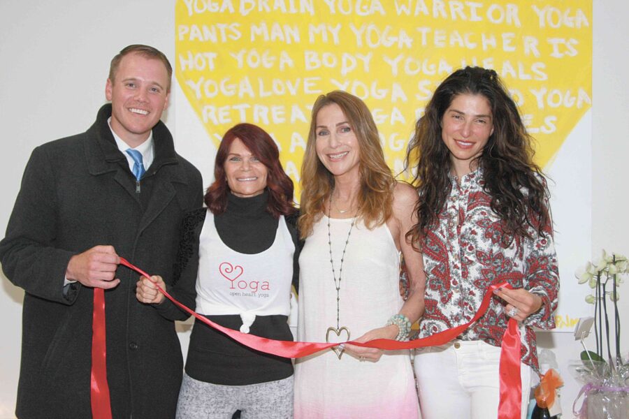 05/16/19, Non-Profit Open Heart Yoga Celebrates Its Grand Opening In Red Bank, NJ, Rick Brandt, Robin Klein, Mary Ansell, Sima Epstein
