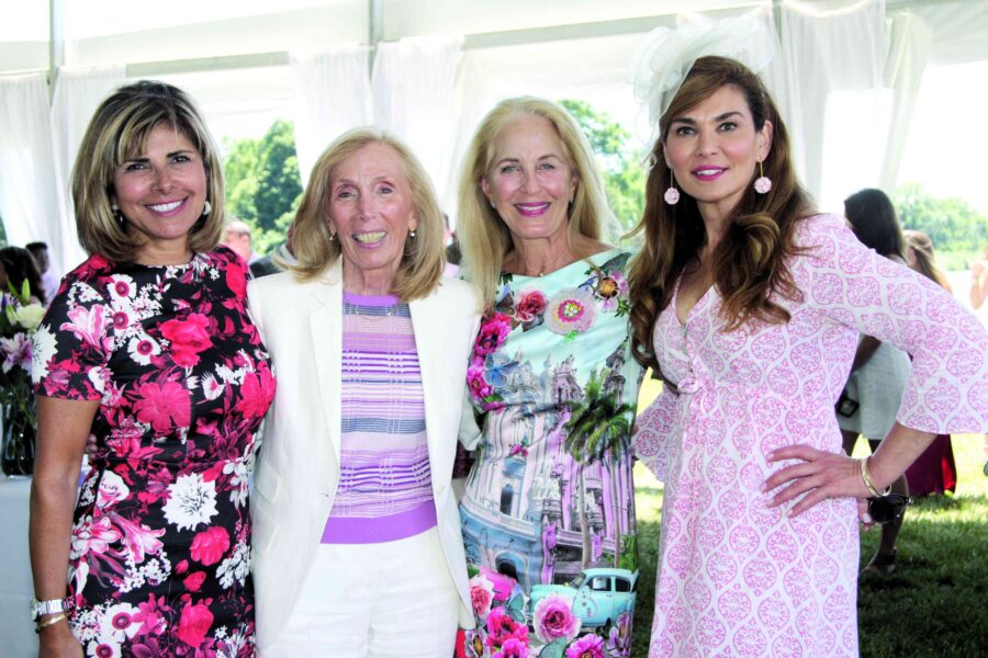 08/02/18, Leon Hess Cancer Center Council Hosted 23rd Annual Power Of Pink Luncheon, Hartshorne Mansion, Little Silver, NJ, Pari Harrison, Bonnie Levin, Michelle Karagianakis, Lauren Vernon