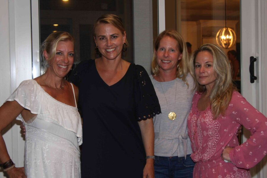 08/16/18, Cycle For Survival Raises Funds For MSK Cancer Research, Fair Haven, NJ, Suzanne Veninata, Michaela Wark, Kara Dockery, Leslie Reni