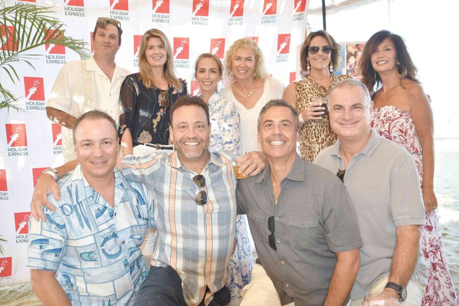09/26/19, HOLIDAY EXPRESS 2019 SUNSET BENEFIT CLAMBAKE, McLoone’s Pier House, Long Branch, NJ, Tom Miller, James Guerin, Jude Belas, Enzo Vartuli, Kerry Moriarty, Mary Pat Moriarty, Beth Vartuli, Carolyn Miller, LeeAnn Guerin, AnnMarie Belas