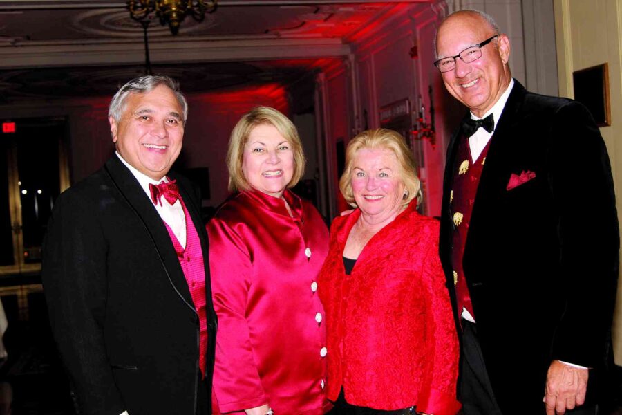 01/04/18, Monmouth University Holiday Ball Will Benefit Scholarship Fund, Wilson Hall, West Long Branch, NJ, George Kolber, Vita Kolber, Marianne Hesse, Len Coleman