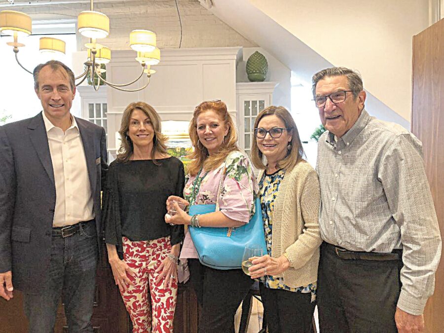 06/27/19, PHILANTHROPIC HAPPENINGS AT LUNCH BREAK, OceanFirst Bank, Red Bank, NJ, John Klein, Christine Bolton, Cindy Hubeny, Linda Littenberg, Abe Littenberg
