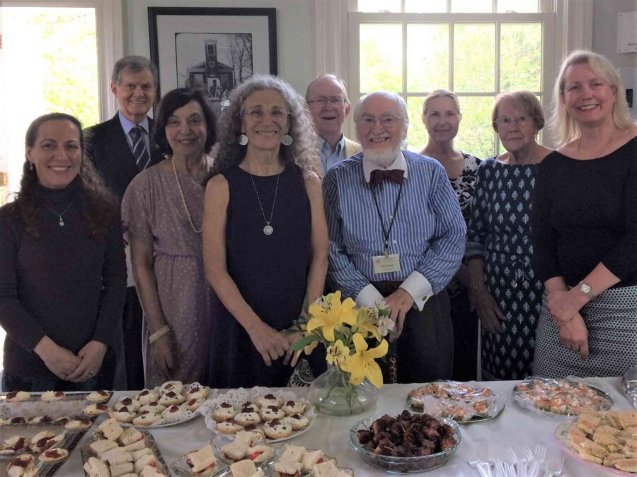 06/21/18, English Speaking Union Held Annual Spring Fundraising Tea, Bingham Hall, Rumson, NJ, Lindsey Slott, Jean Paul Elard, Shirley Adler, Janet Smuga, Ralph Wyndrum, Harry Brady, Shelly Kennedy, Pat Farley, Vicki Schmelzer